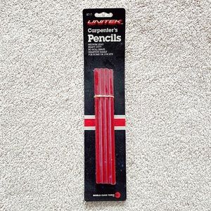 Unitek | Set of 4 Red Carpenter’s Pencils